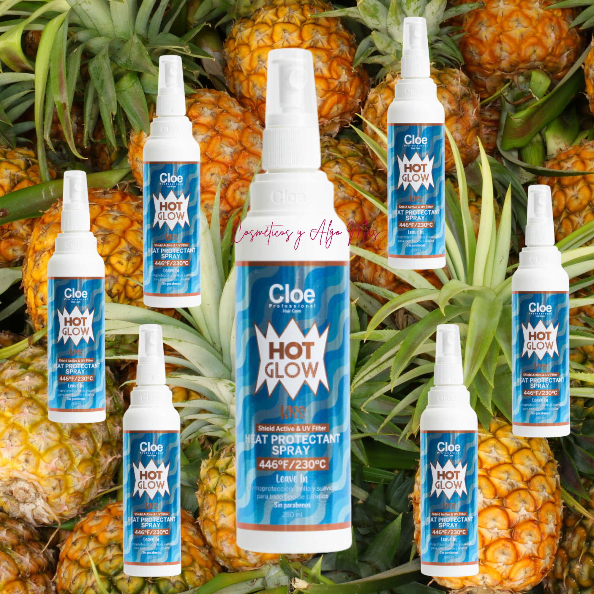 Protectror térmico HOT GLOW KISS 250 ML cloe-1