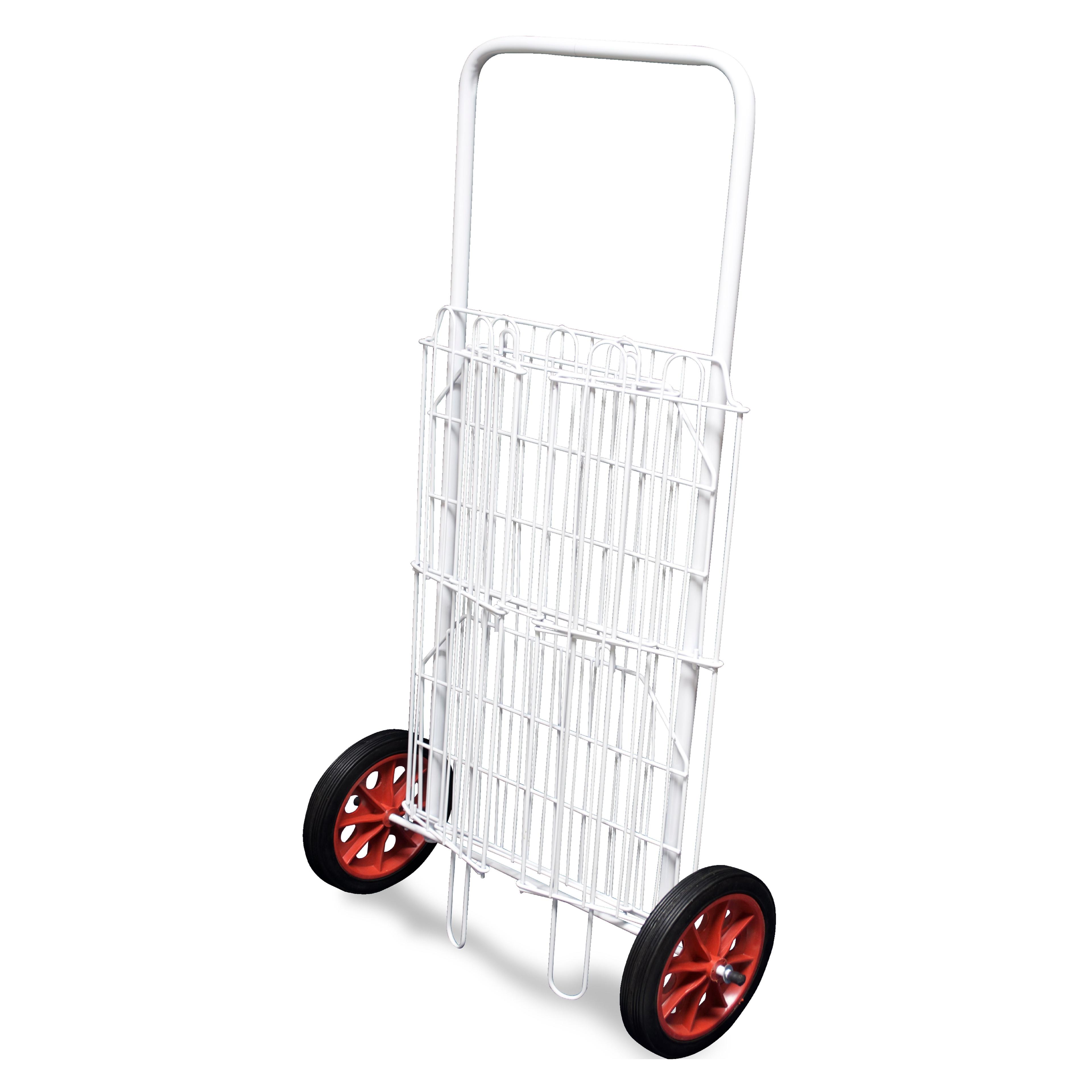 Carrito De Feria 2 Niveles Plegable 20kg-2
