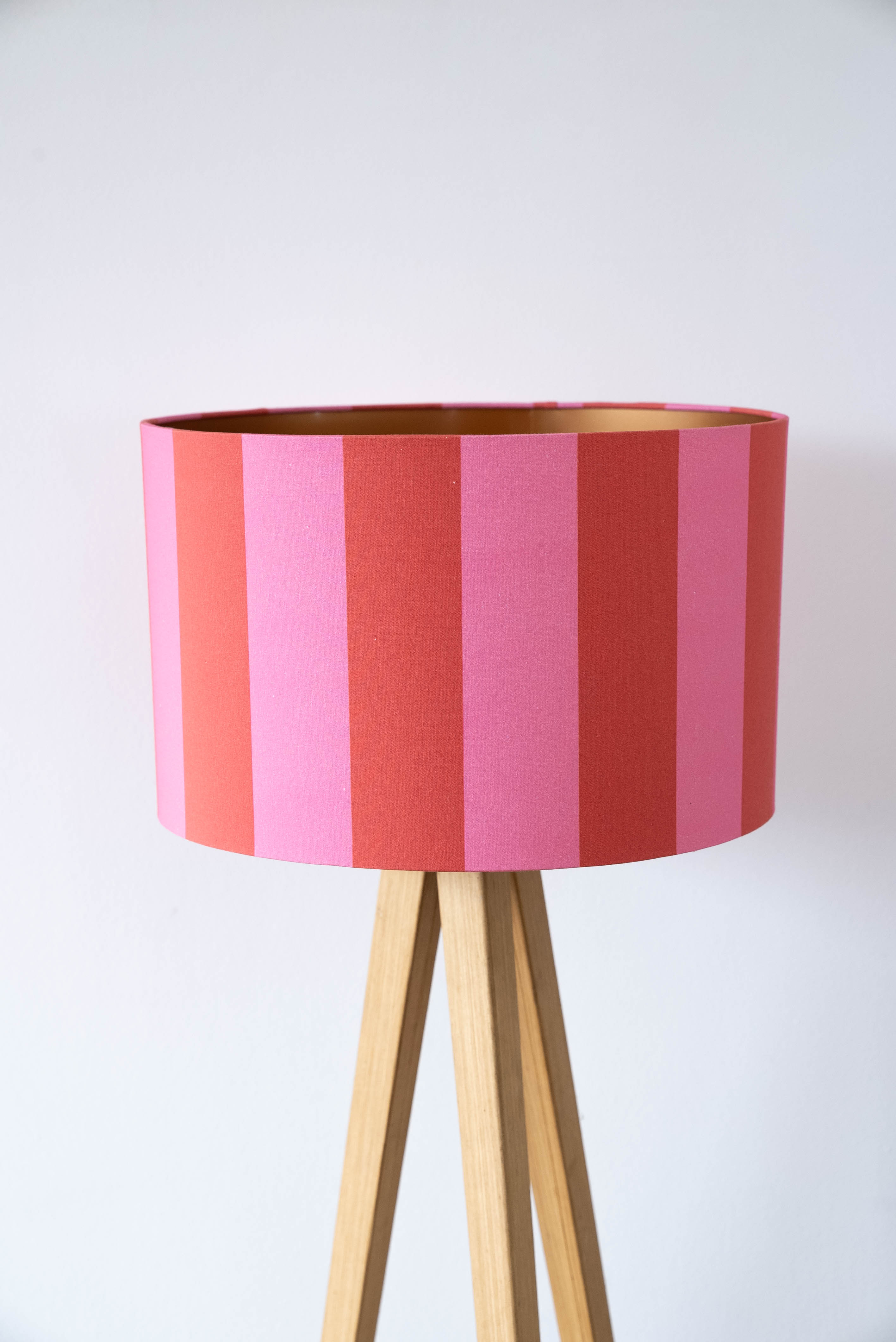 Pantalla de lámpara modelo Delirio / Tela algodón estampada-0