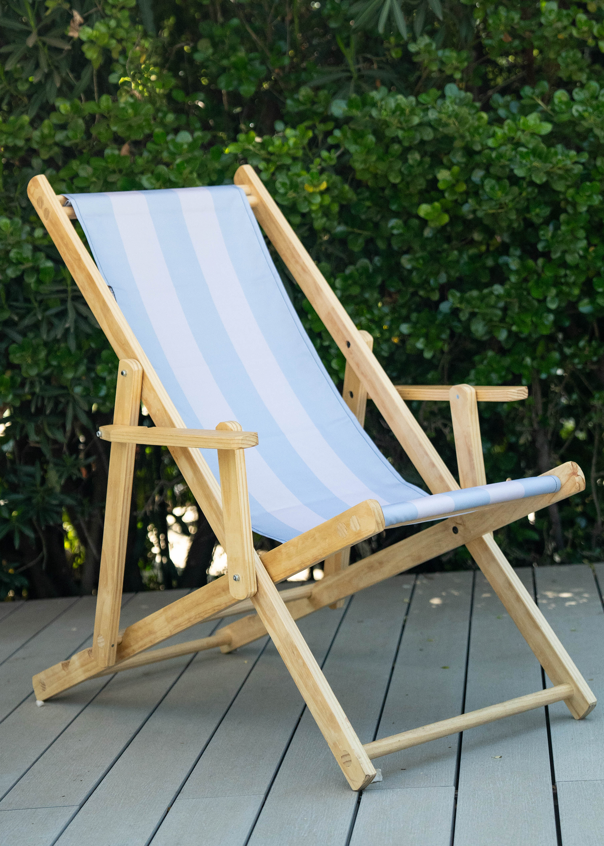 Silla de playa modelo Duo Natural / Reclinable en 3 posiciones-1