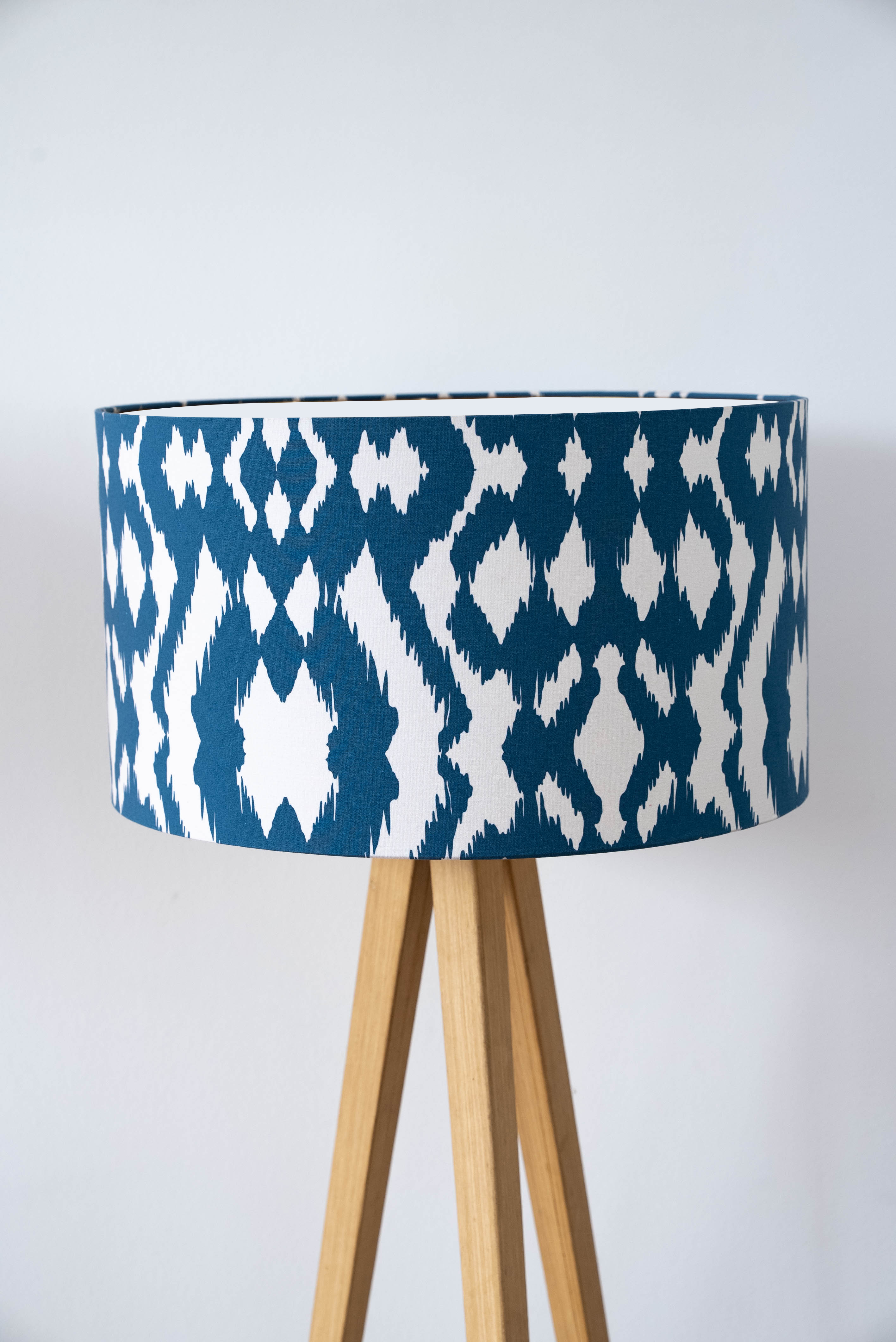 Pantalla de lámpara Abismo / Decorativa / Tela algodón-0