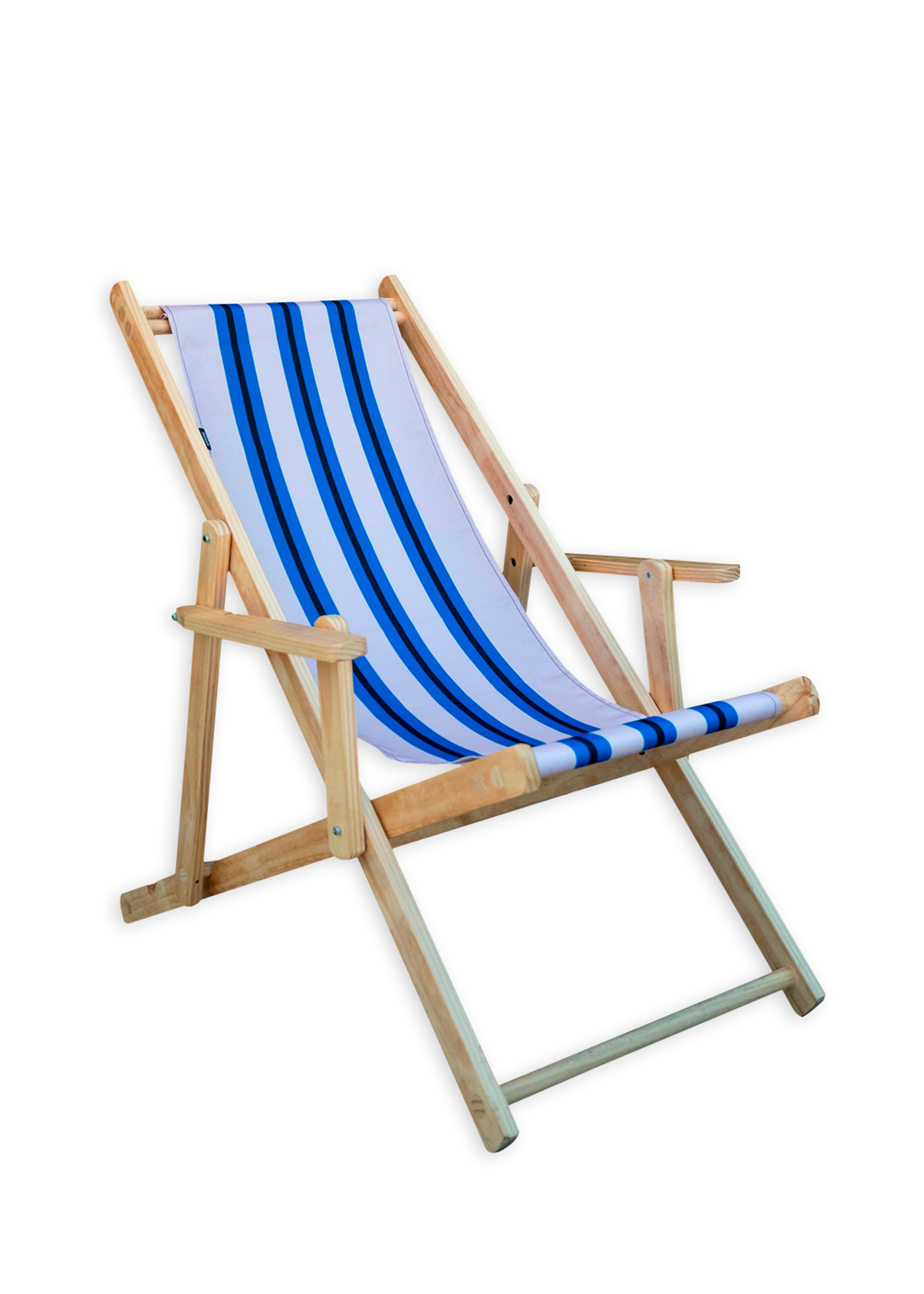 Silla de playa modelo Nola Blue / Reclinable en 3 posiciones-0