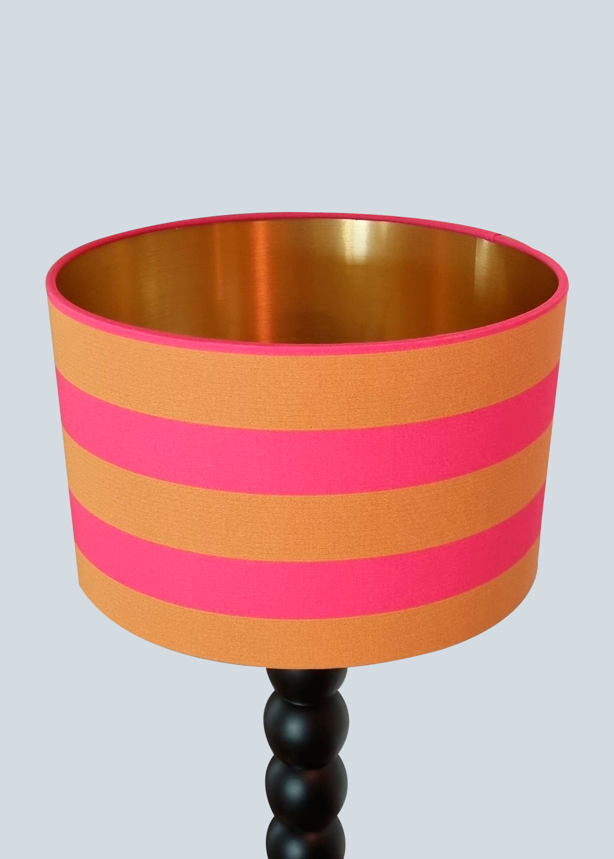 Pantalla de lámpara Rayas Tropicales / Decorativa / Tela algodón-0
