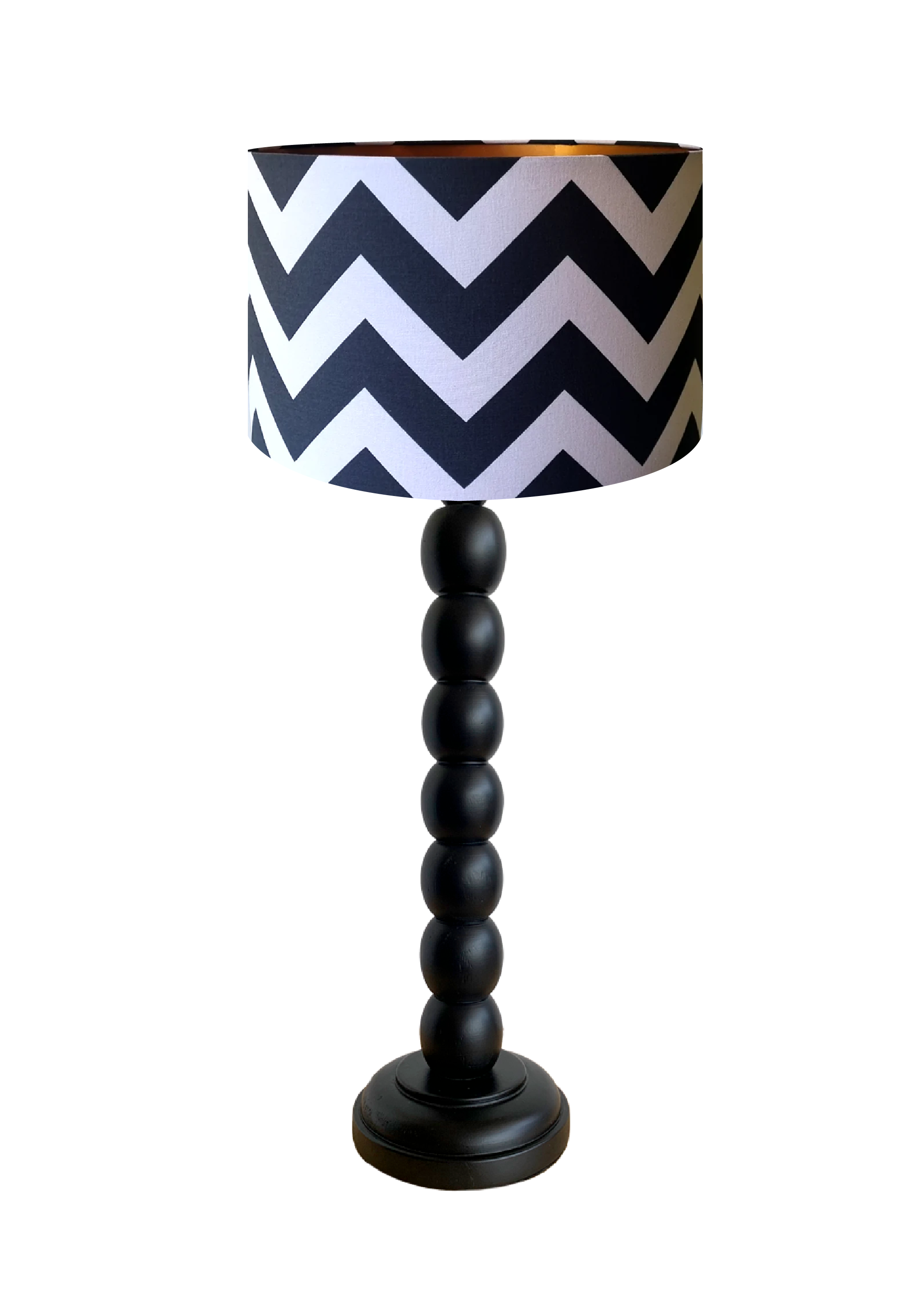 Lámpara Selva Urbana con base de madera negra-0