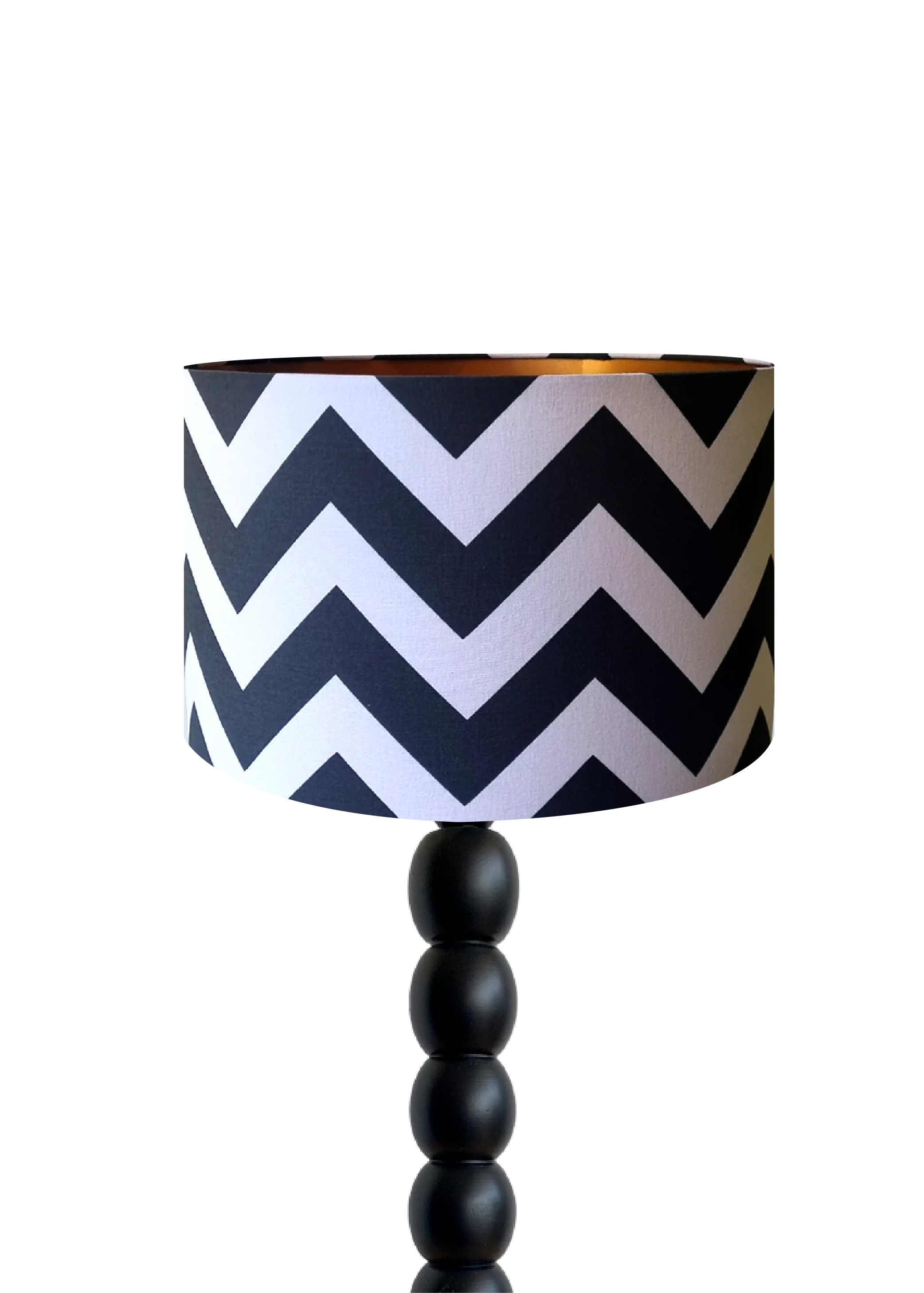 Lámpara Selva Urbana con base de madera negra-1