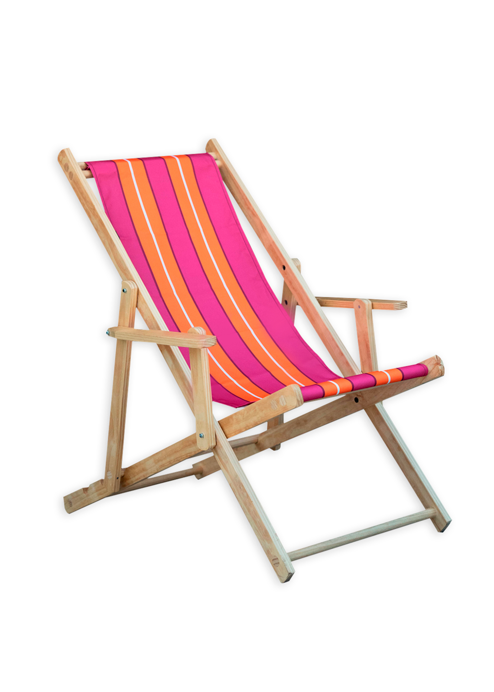 Silla de playa modelo Clementina / Reclinable en 3 posiciones-0