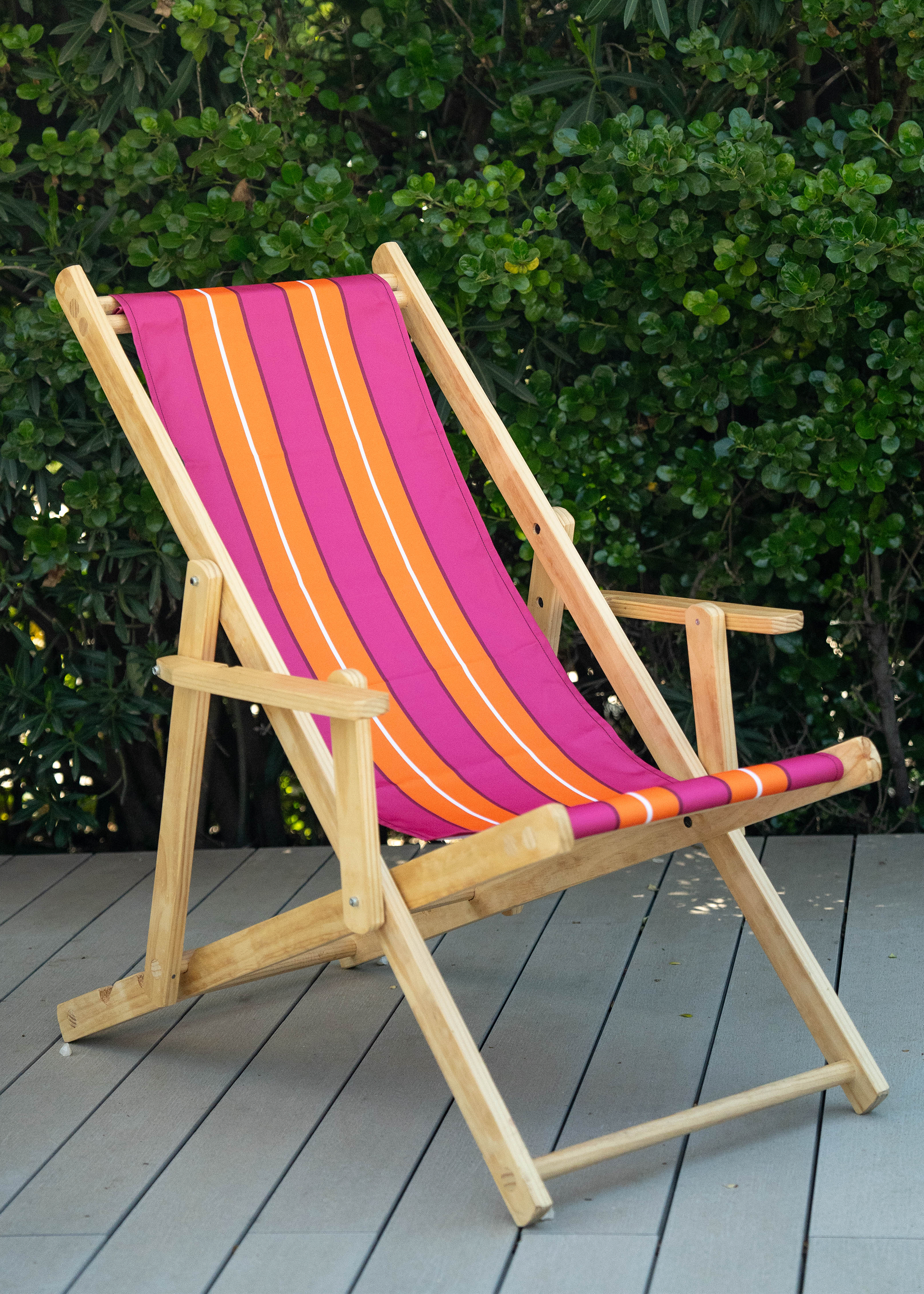 Silla de playa modelo Clementina / Reclinable en 3 posiciones-1