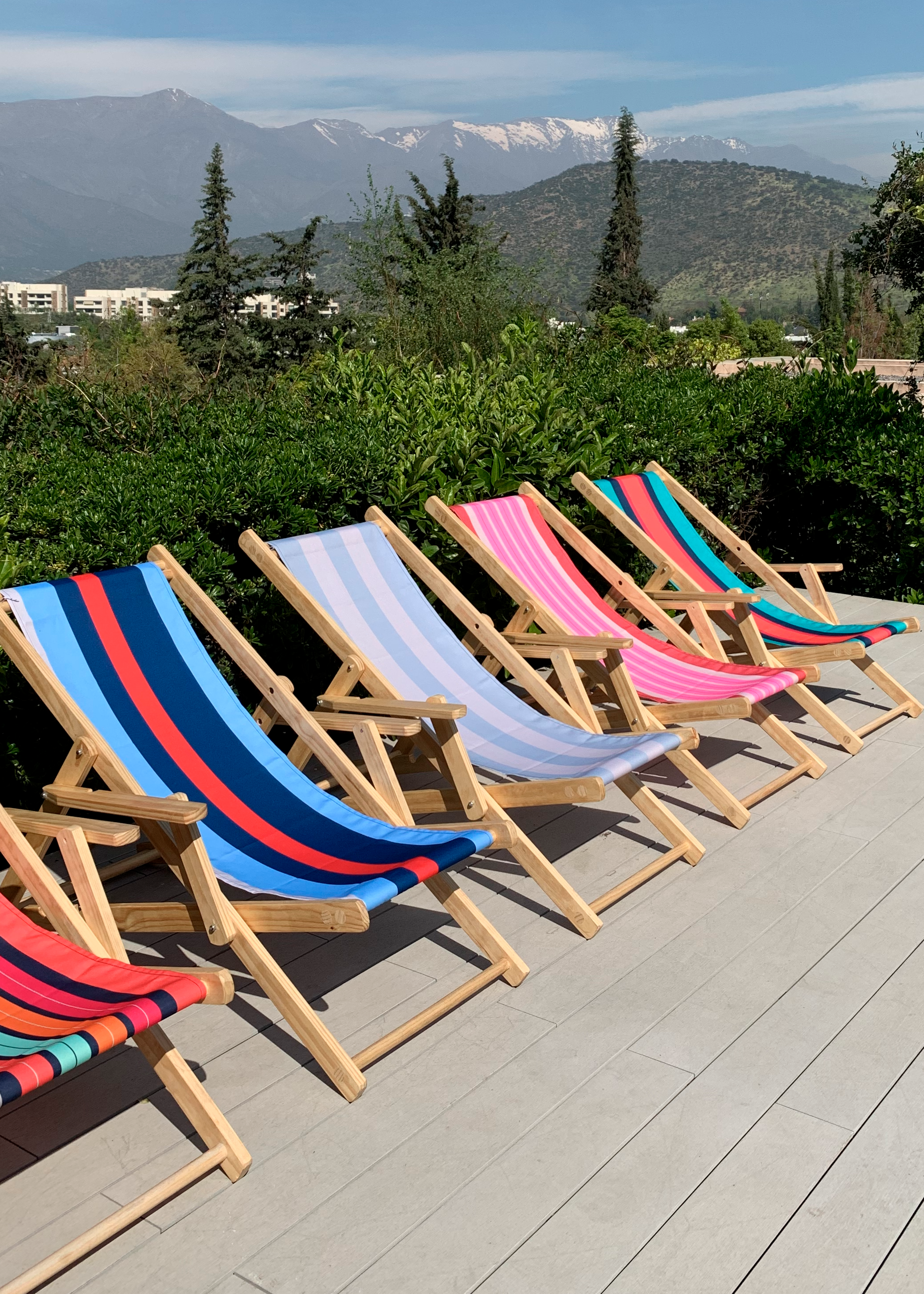 Silla de playa modelo Clementina / Reclinable en 3 posiciones-2