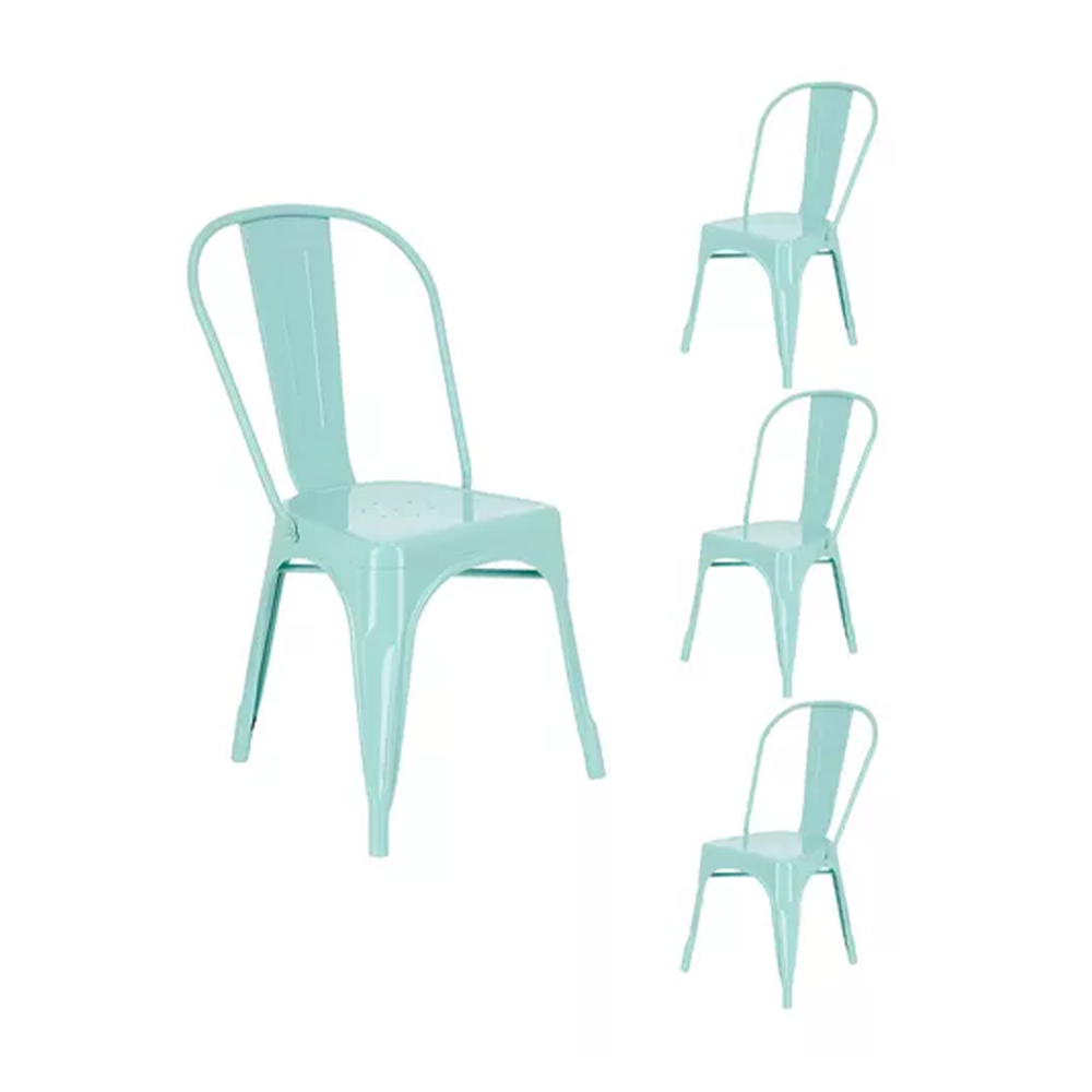 Pack 4 Silla Tolix Basic Menta-0