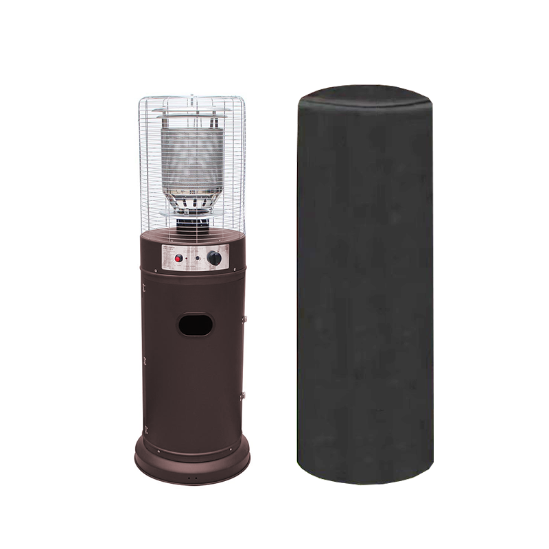 Estufa a Gas para Terraza y Patio 11kW con Ruedas + Funda-2