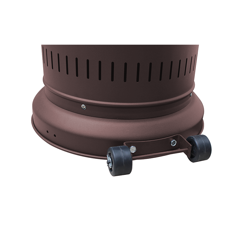 Estufa a Gas para Terraza y Patio 11kW con Ruedas + Funda-5