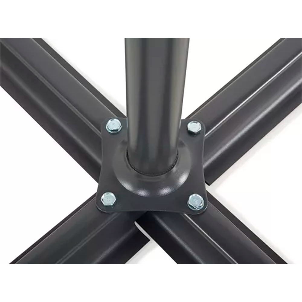 Toldo Base Incluida Quitasol Sombrilla Regulable 3 Metros-3