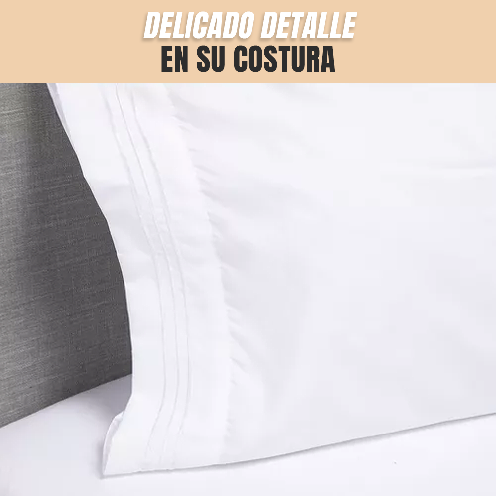 Sabanas Crema Plaza 1,5 Varios Tonos 1800 Hotel Luxury Ultra Soft-5