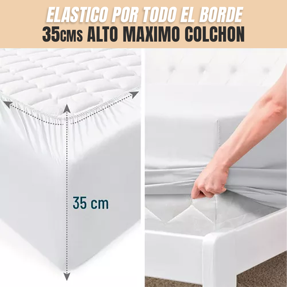 Sabanas Crema Plaza 1,5 Varios Tonos 1800 Hotel Luxury Ultra Soft-6