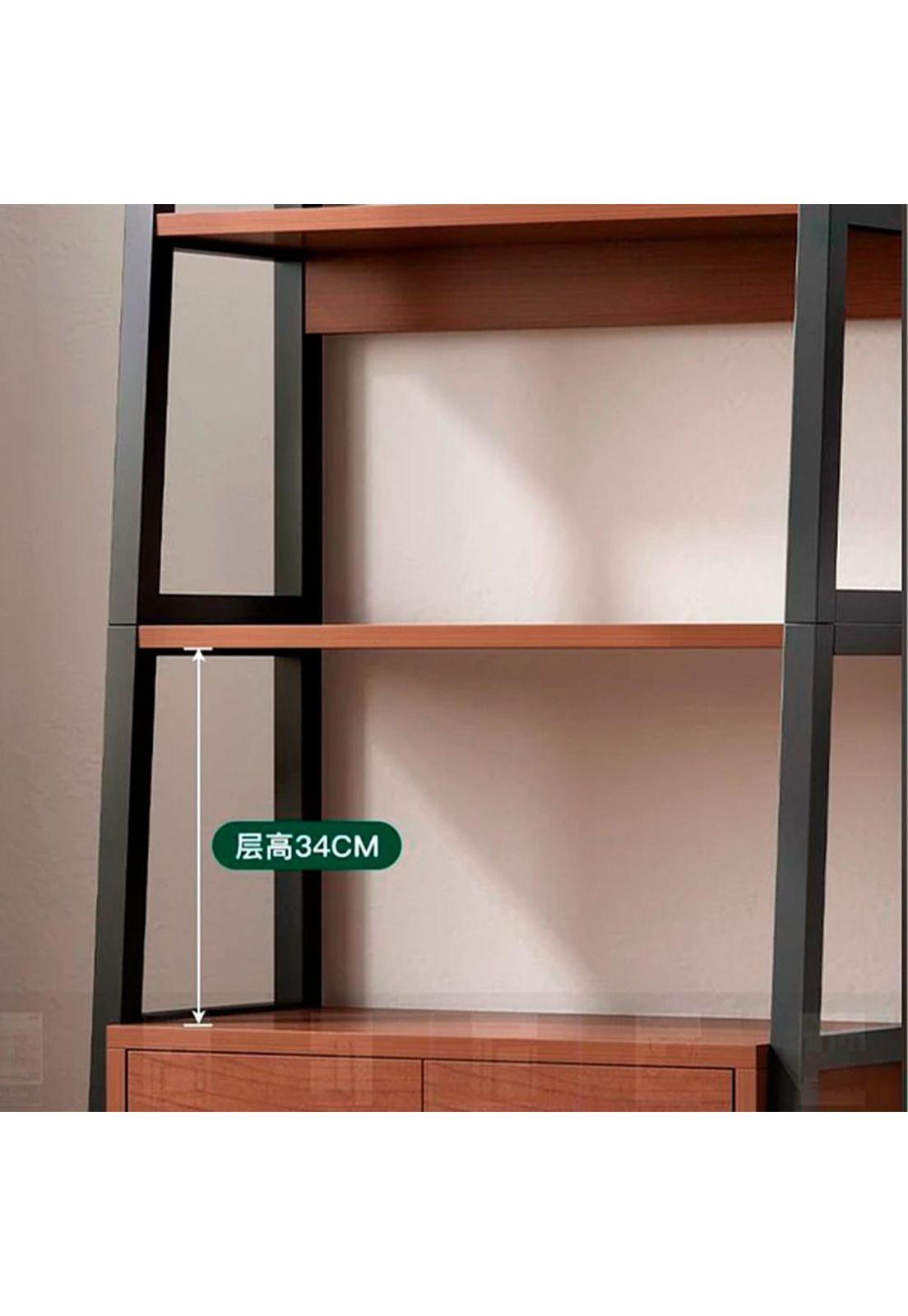 ESTANTERIA LIBRERO REPISA METALICA 3 NIVELES BLANCA ALTA-3