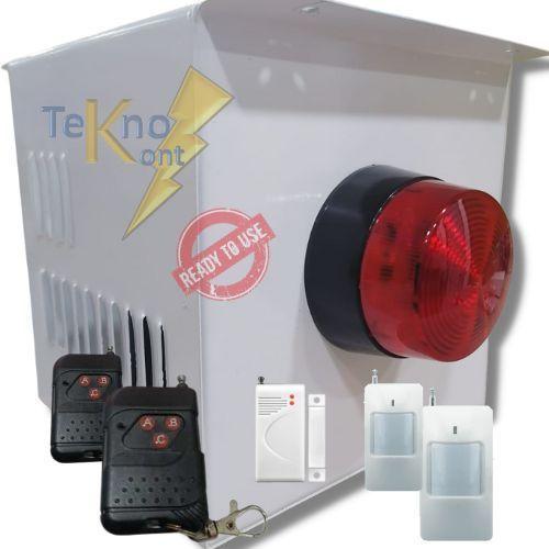 Alarma Con Sensor de Movimiento Y Apertura 20 Watts-0
