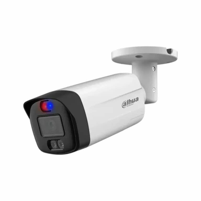 Camara HDVCI bullet 5MP Active Deterrence dual Iluminacion 40m lente-1