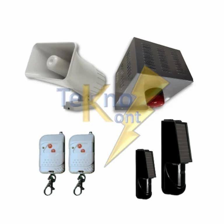 Alarma Comunitaria LITE 30w perimetral solar 80m-1