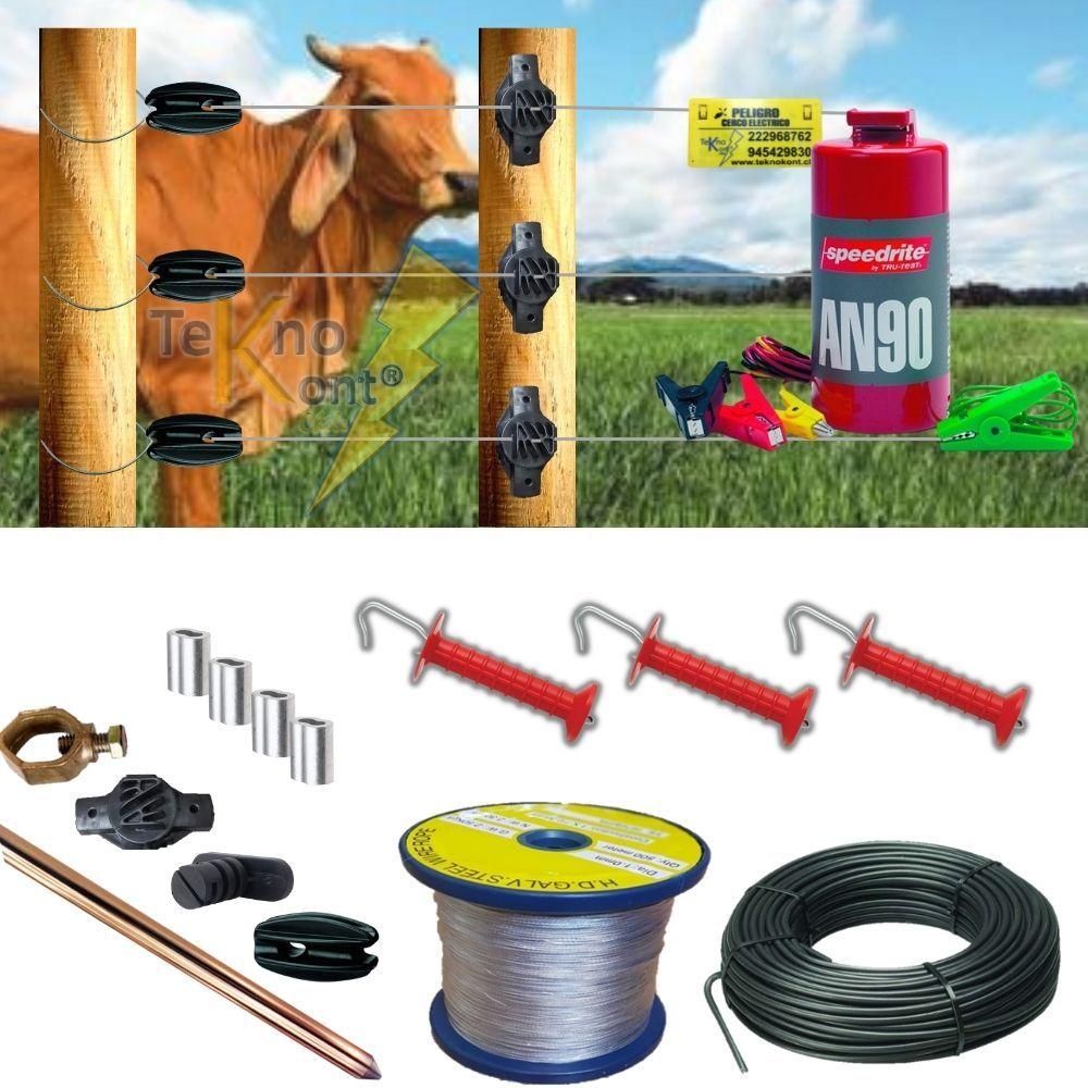 Kit Cerco Eléctrico Ganadero 150 Metros-0