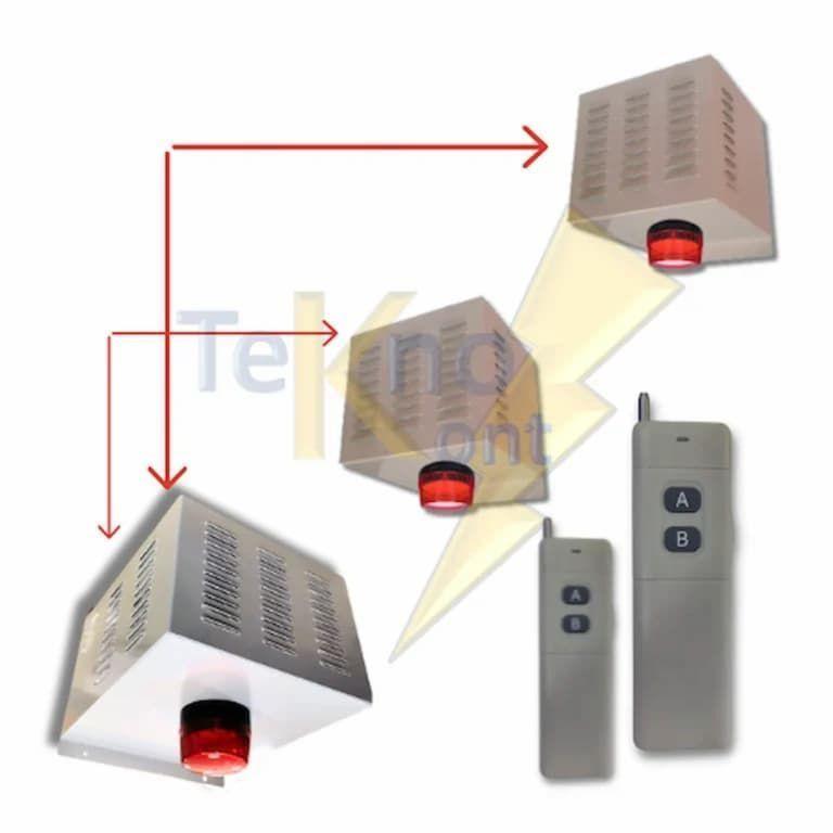 Alarma Comunitaria Triple LITE LARGO ALCANCE-0