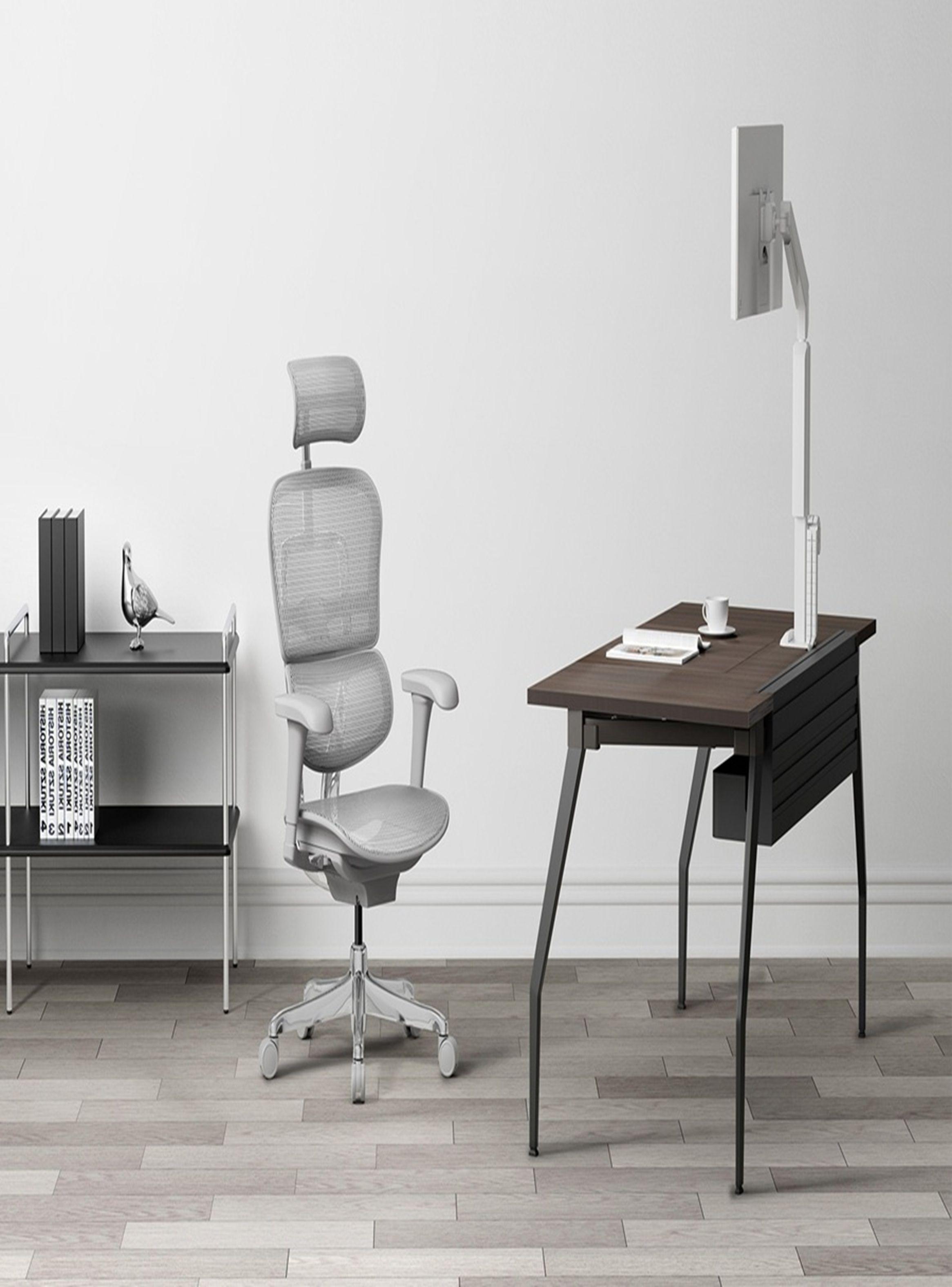 silla Ergohuman Fit Malla Gris-2