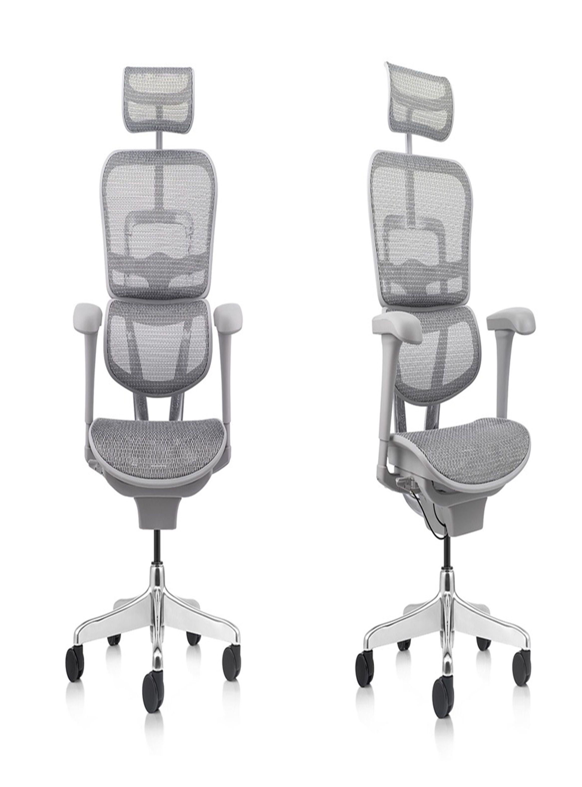silla Ergohuman Fit Malla Gris-3