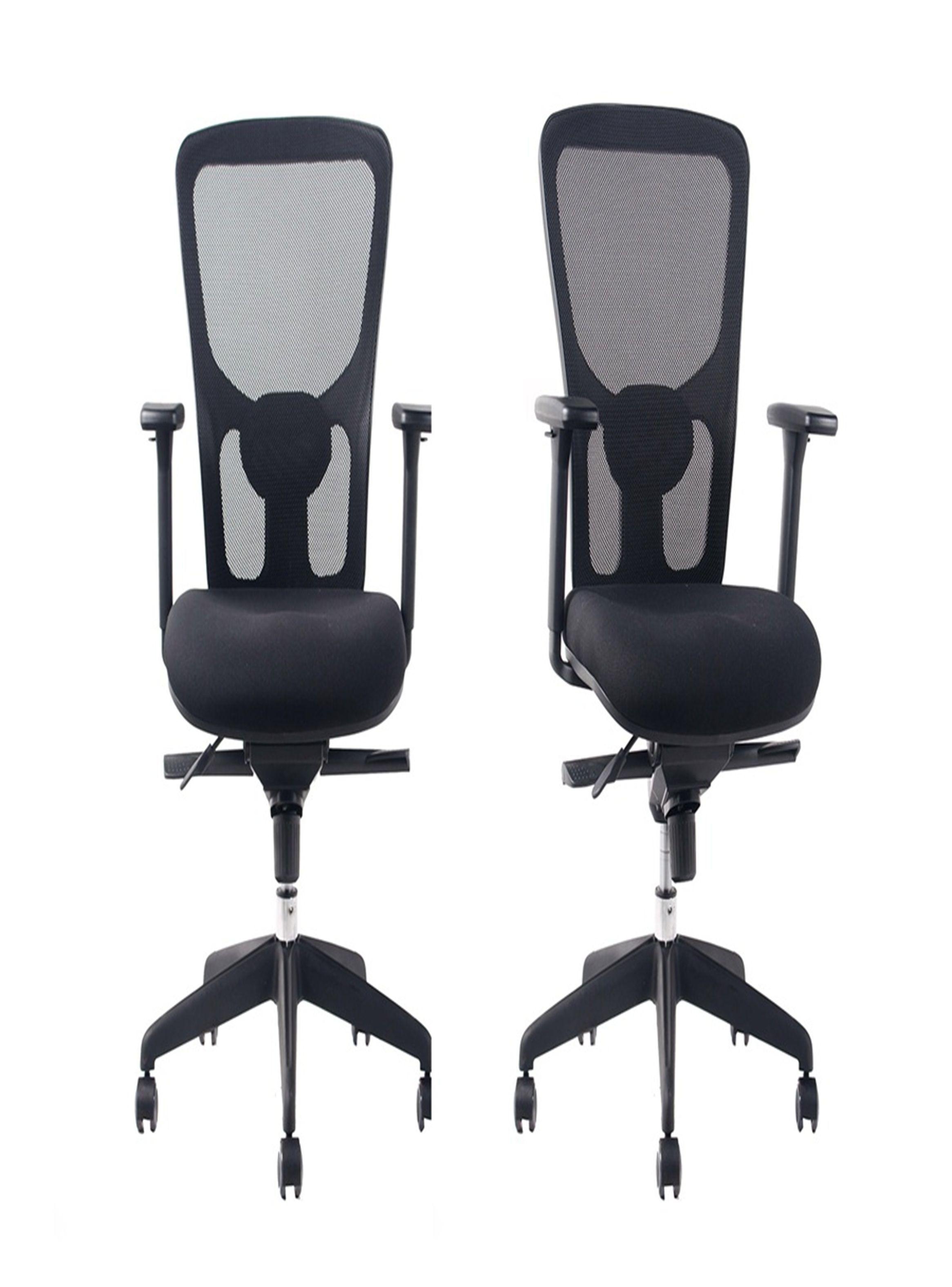 Silla Profesional Leep base cromada-2