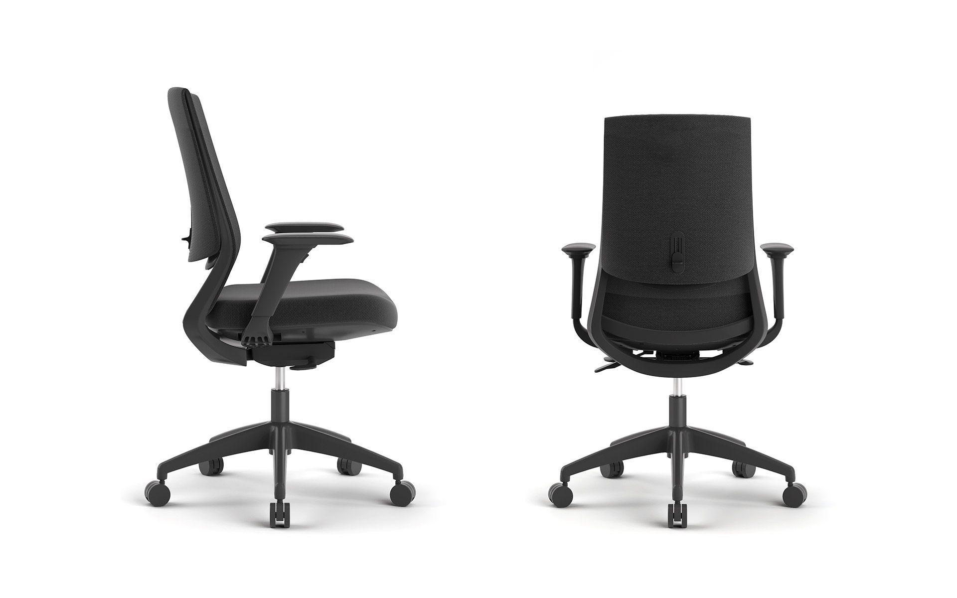 silla profesional Ness gris malla coral-7