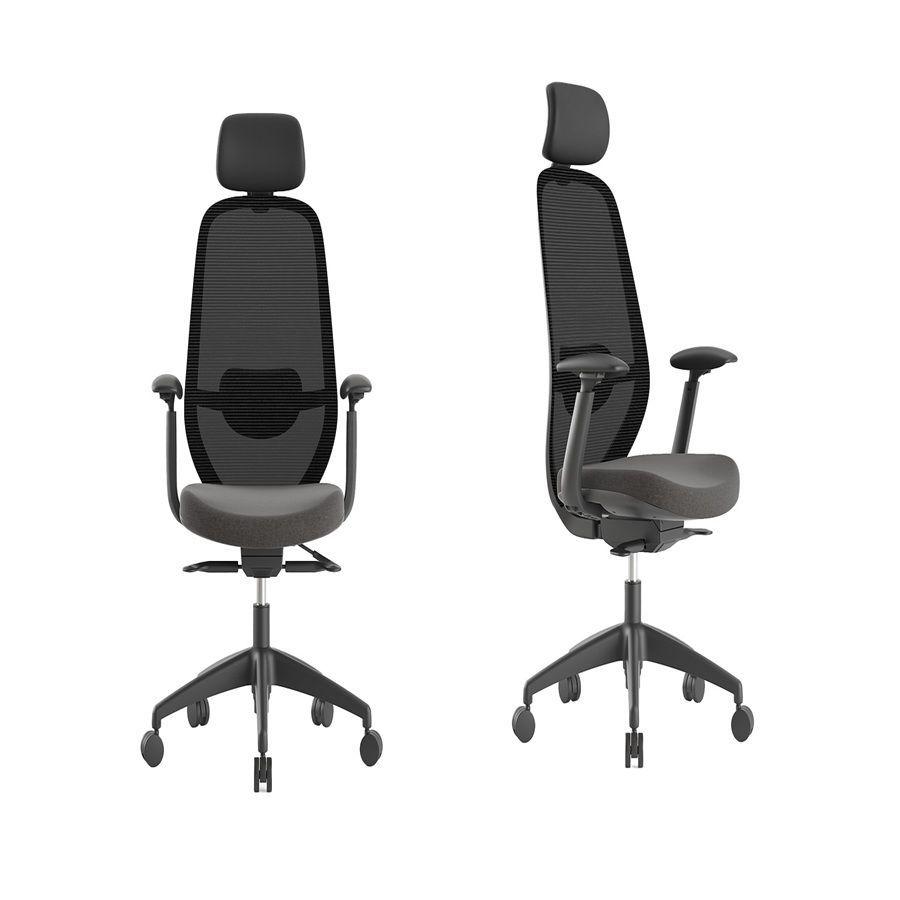 Silla Profesional Budi con cabecero-2