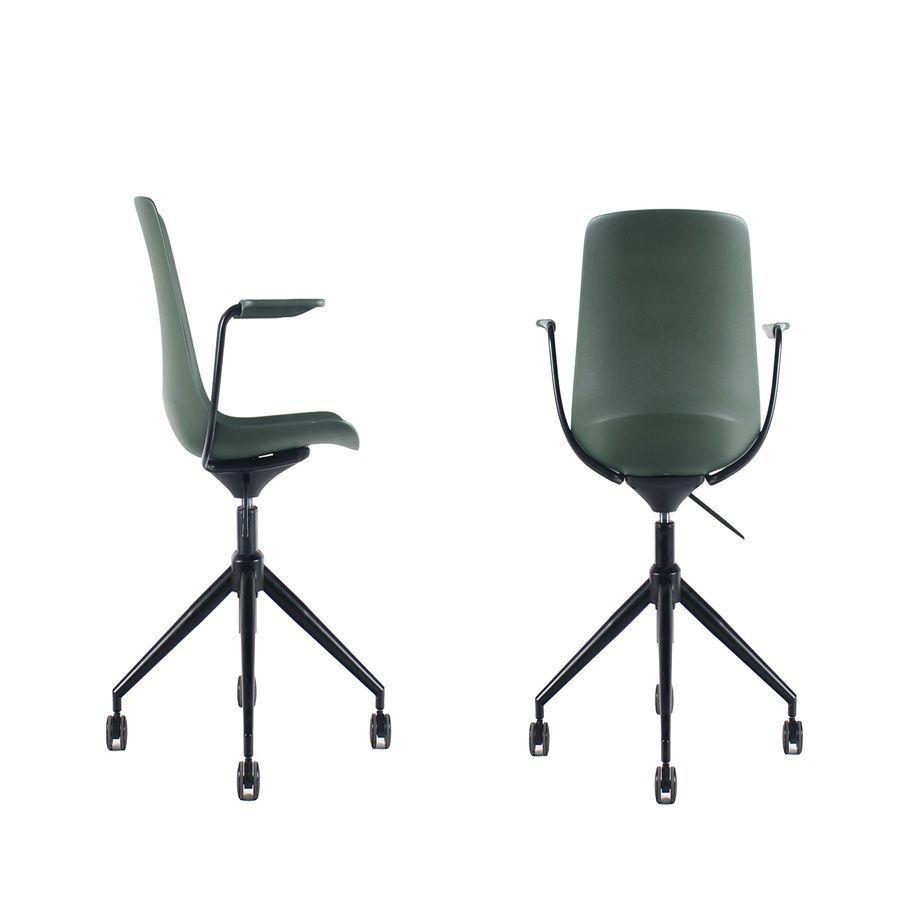 Silla escritorio tradicional Joga Giratoria Verde-2
