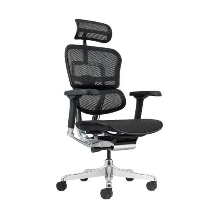 Silla Escritorio Profesional Ergohuman Elite Malla gris-4