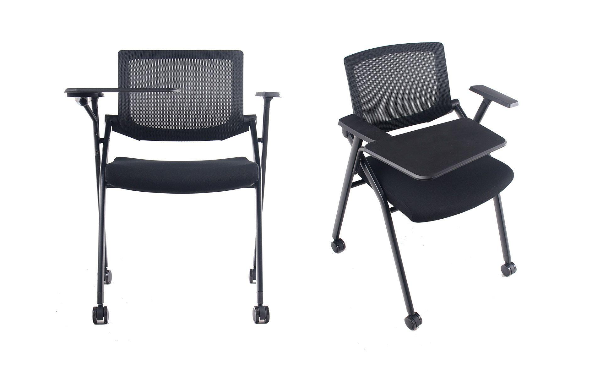 Silla Universitaria Elba con patines y paleta-3