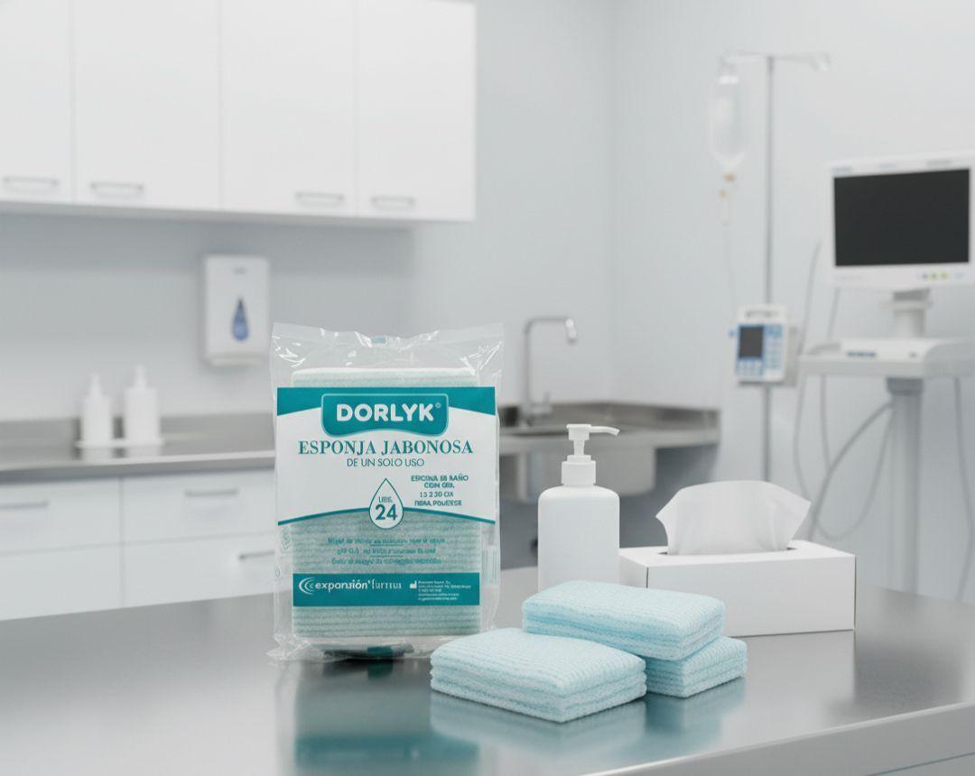 Toalla Jabonosa Desechable Dorlyk bolsa 24 Unidades-5