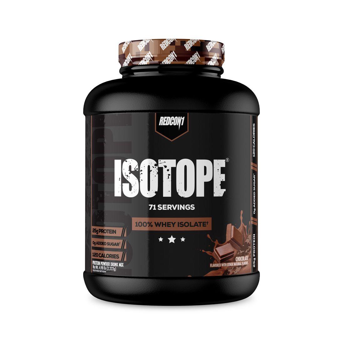 Isotope Whey Protein Isolate 5lbs Chocolate - Redcon1-0