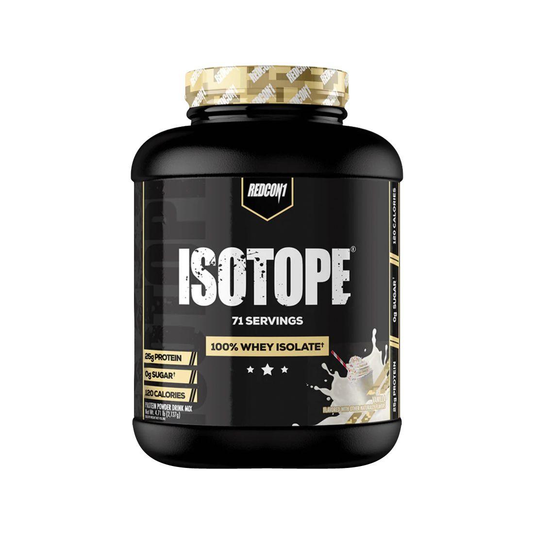 Isotope Whey Protein Isolate 5lbs Vainilla - Redcon1-0