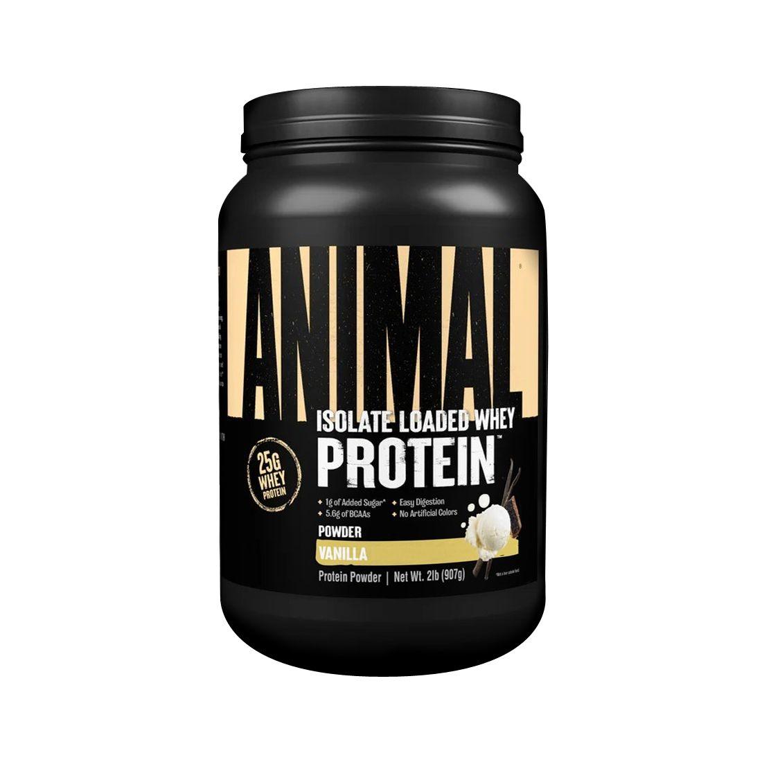 Animal Whey isolate 2lbs Vainilla - Animal-0