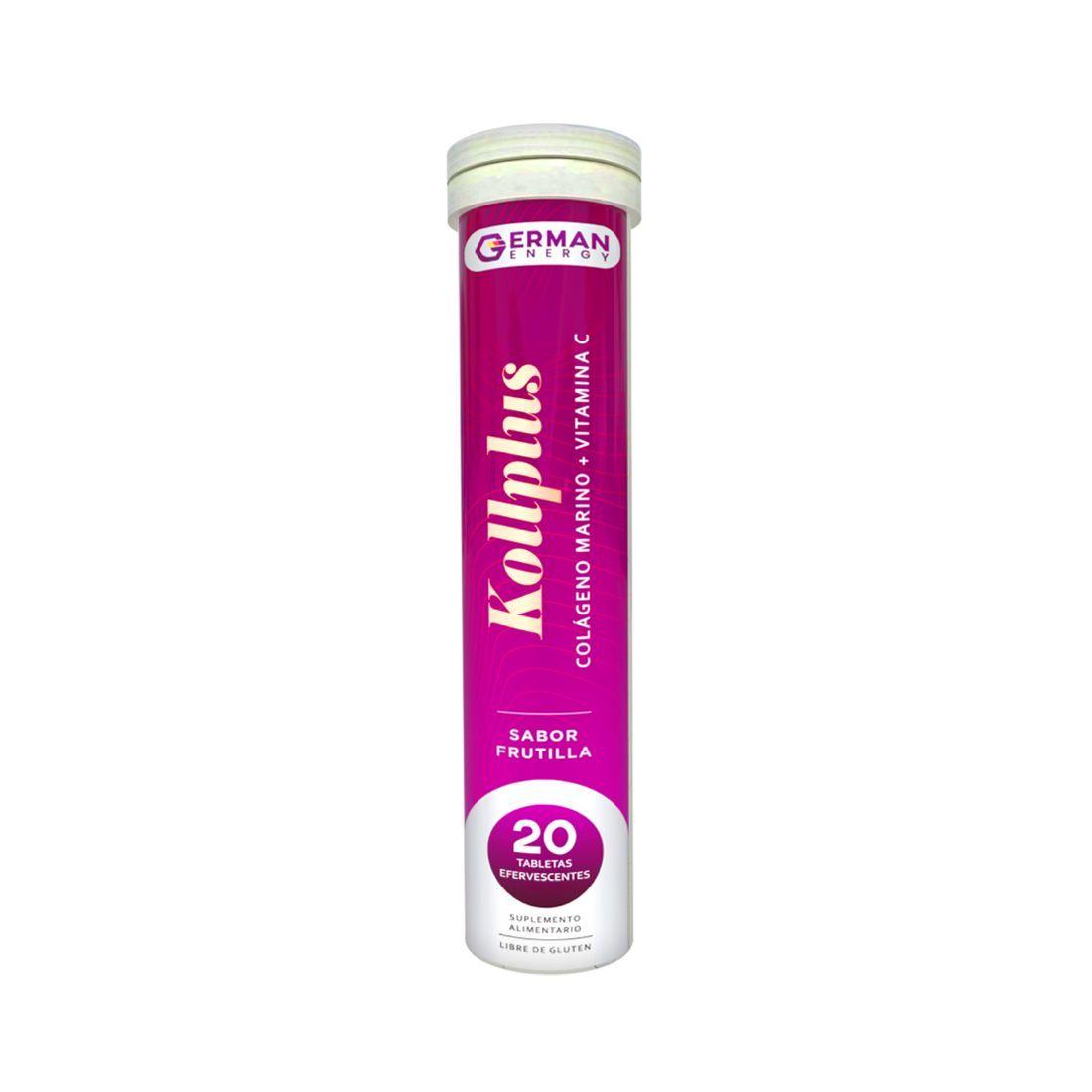 12Un Kollplus Colágeno Marino+Vitamina C 20 tab-GermanEnergy-0
