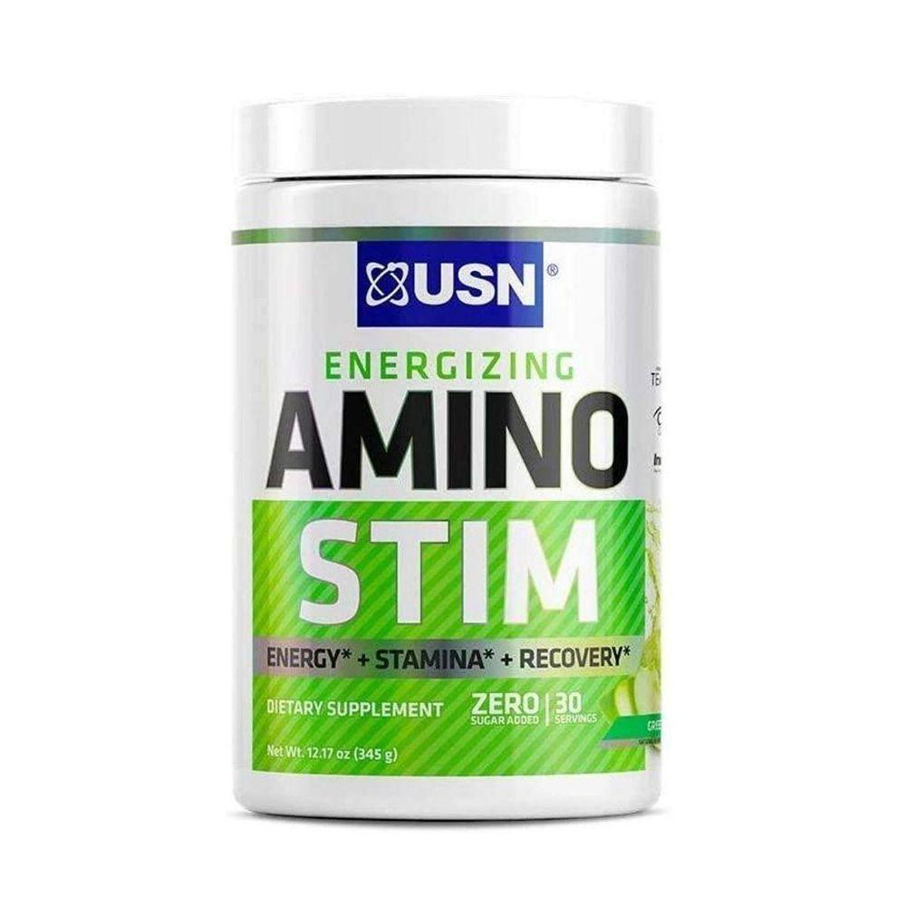 Amino Stim 30 svs - USN Green Apple-0