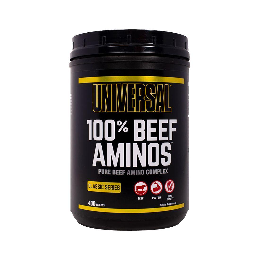 Amino Beef 400 Tabl - Universal Nutrition-0