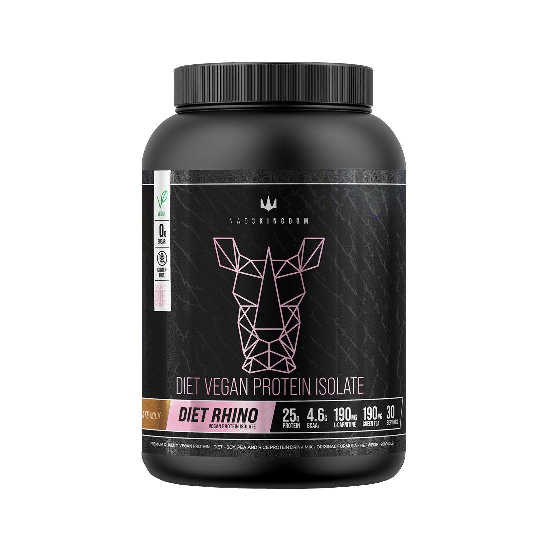 Diet Rhino vegan Protein isolate 2lb Chocolat - Naos Kingdom-0