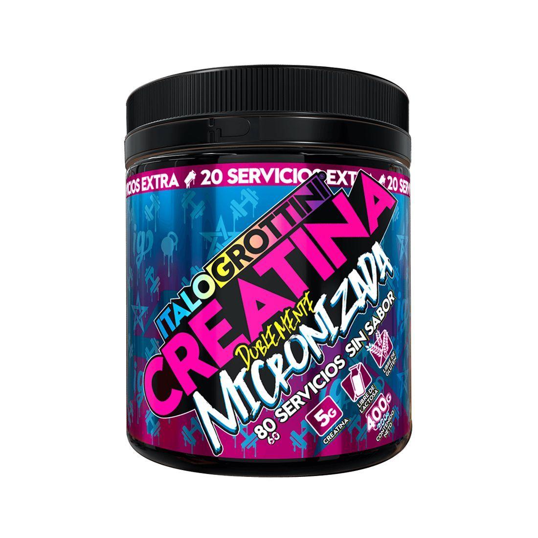 Creatina Doblemente Micronizada 400 grs - Italo Grottini-0