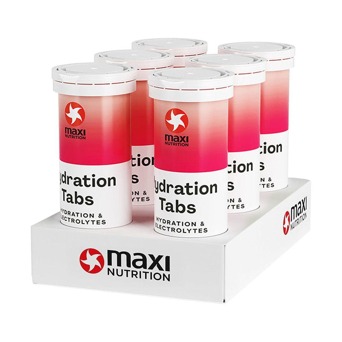 Caja Hydration Tabs 6unid Strawberry - Maxi Nutrition-0