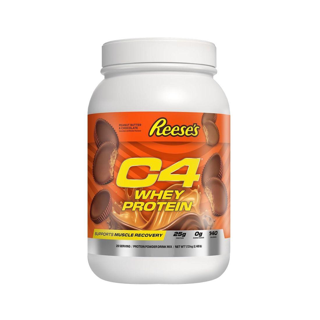 C4 Whey Protein 28 ser Reese´s Peanut Butter - Cellucor-0
