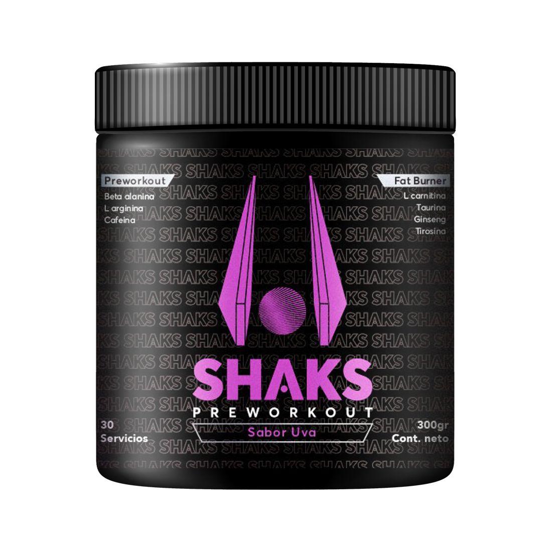Shaks Pre entreno woman 300gr - Foodtech-0