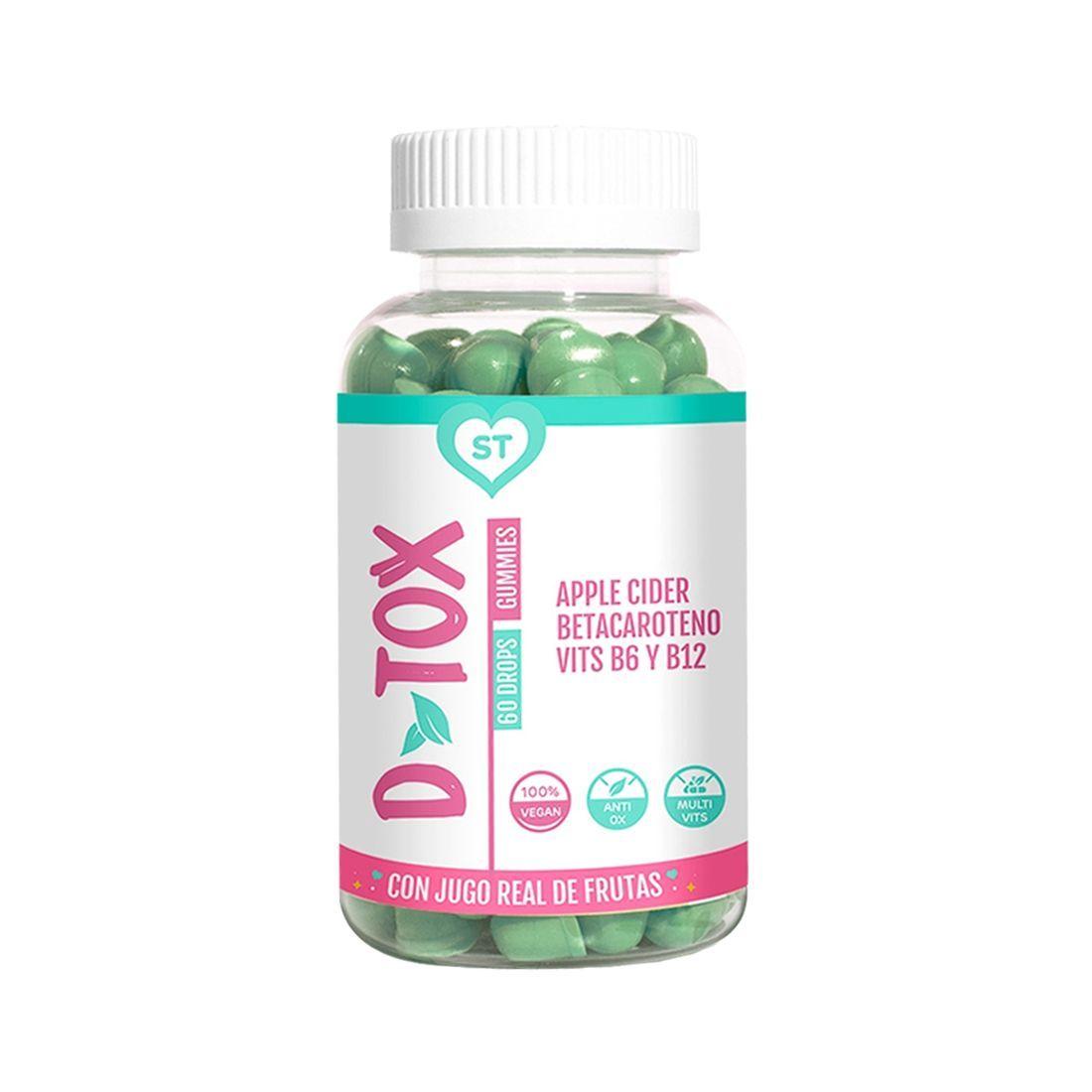 D-tox Gummies 60 Gummies - Skinny Teatox-0