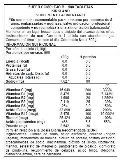 Super B-Complex - Kirkland-1
