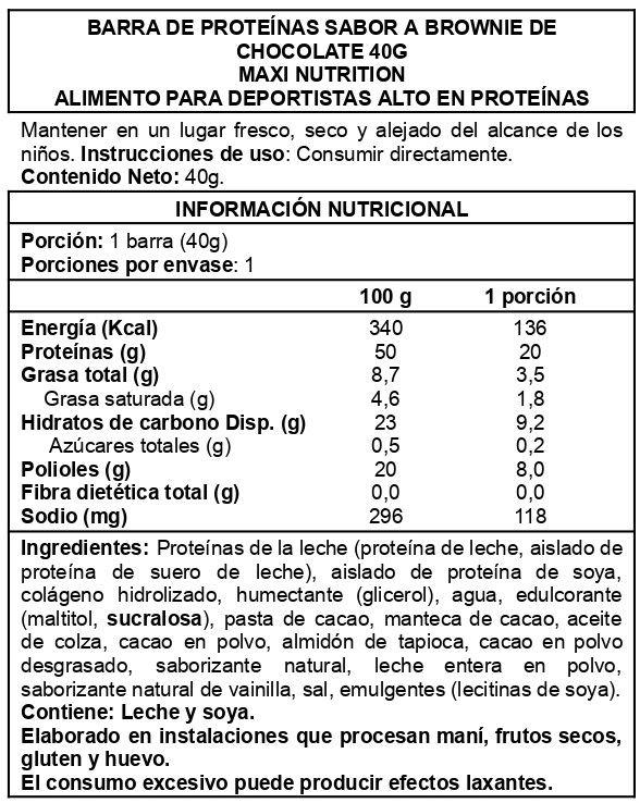 Caja Classic Protein Bar 16Unid - Maxi Nutrition-1