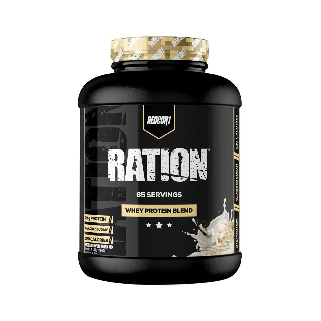 Ration Whey Protein 5 lbs Vanilla - Redcon1-0