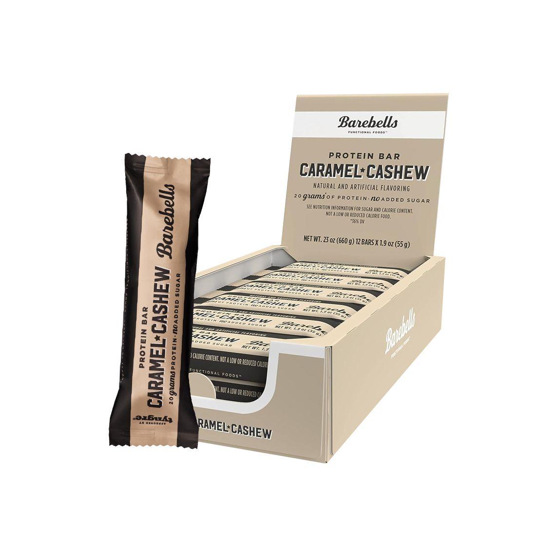 Caja Protein Bar Caramel Cashew - Barebells-0