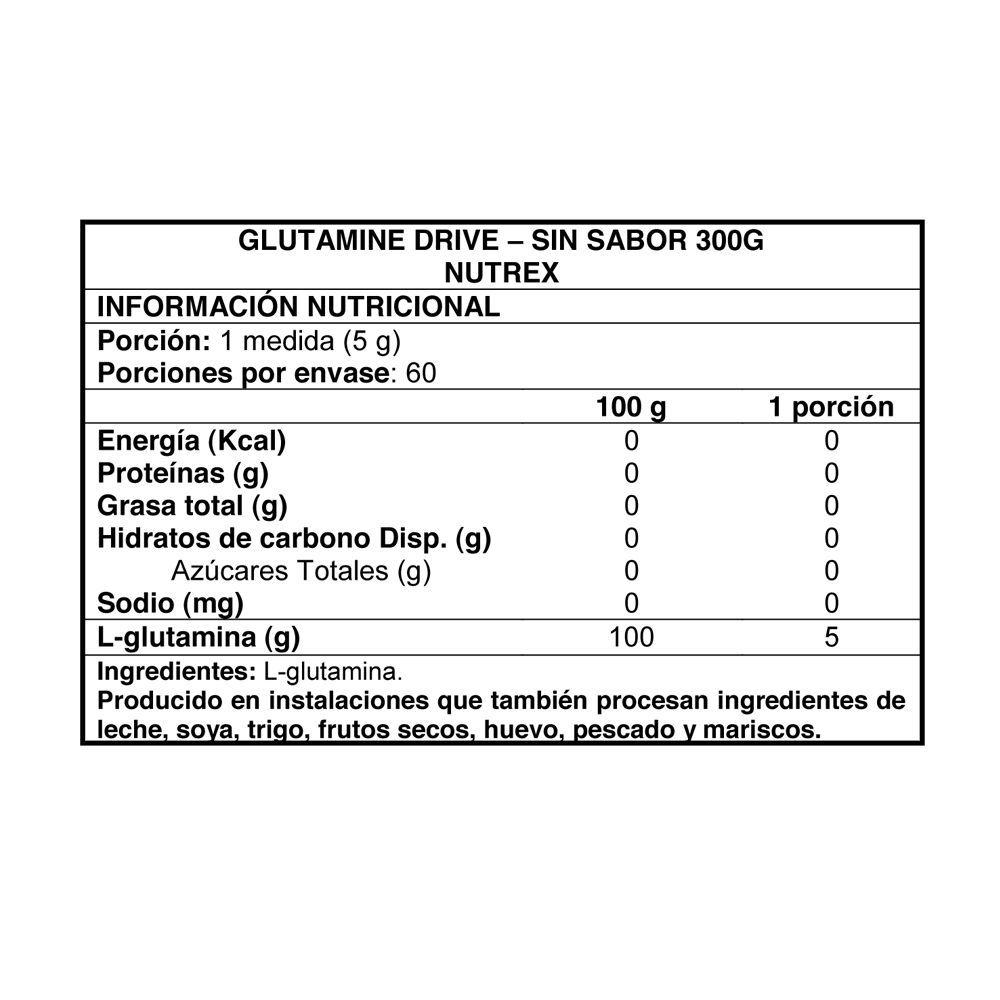 Glutamina Drive 300 Grs - Nutrex-1